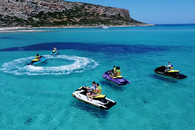 2-Hour Jet Ski Adventure to Balos - Swim stop at Balos Lagoon: how the timing works