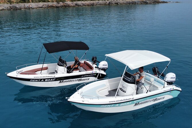 4-Hour Private Boat Rental Without Skipper at Agios Nikolaos - Entering Agios Nikolaos by boat, not by tour schedule