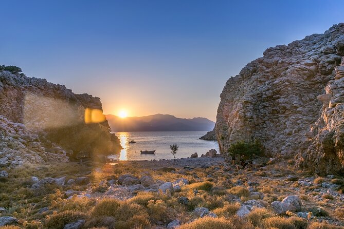 4 hours VIP Private Cruise with 9-meter Luxury Inflatable Boat with Skipper - Stop 1: Dianiskari Beach Near Elounda