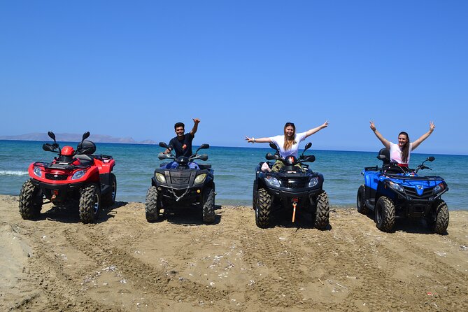 5Hour Safari Tour in Crete(Heraklion)with Quad,Jeep,Buggy & Lunch - Karteros Gorge, Greek Tavern Lunch, and the Final Beach Swim