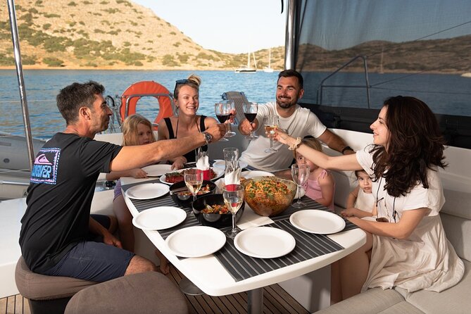 Ag.Nikolaos: Catamaran Trip with Sushi, Drinks, & Water Toys - Price, Value, and What You Should Expect for $145