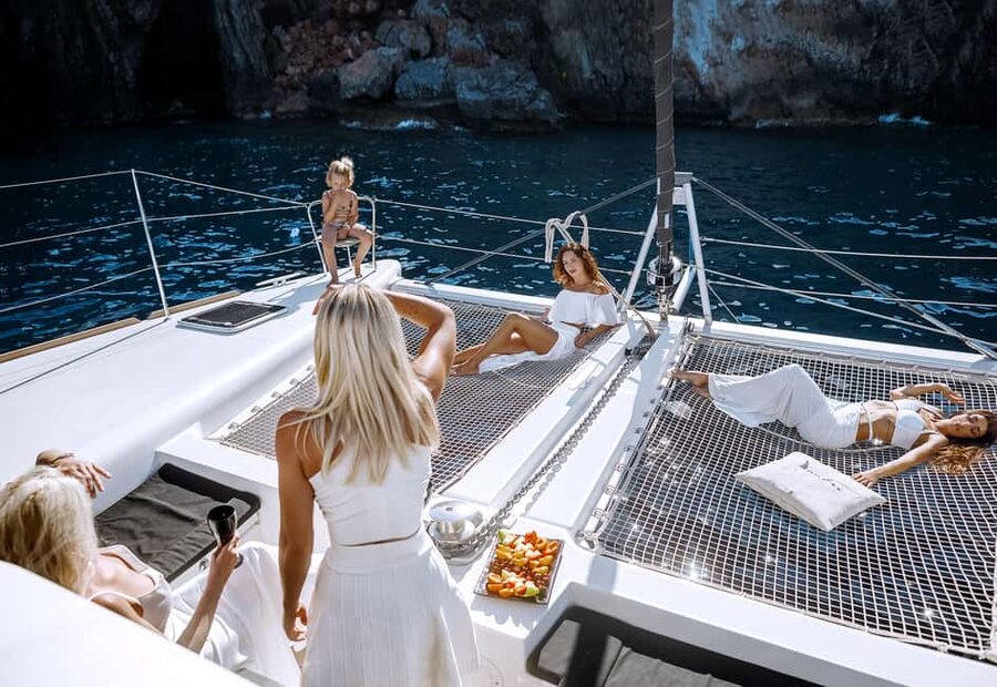 Ag.Nikolaos: Catamaran Trip with Sushi, Drinks, & Water Toys - Booking Sense: What to Bring and How to Prepare