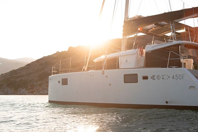 Ag.Nikolaos: Catamaran Trip with Sushi, Drinks, & Water Toys - Spinalonga Island From the Sea: A Short Stop With Big Visual Impact