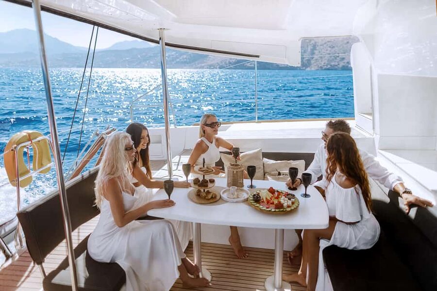 Agios Nikolaos All-inclusive Catamaran Cruise & Water Toys - Key highlights to know before you go