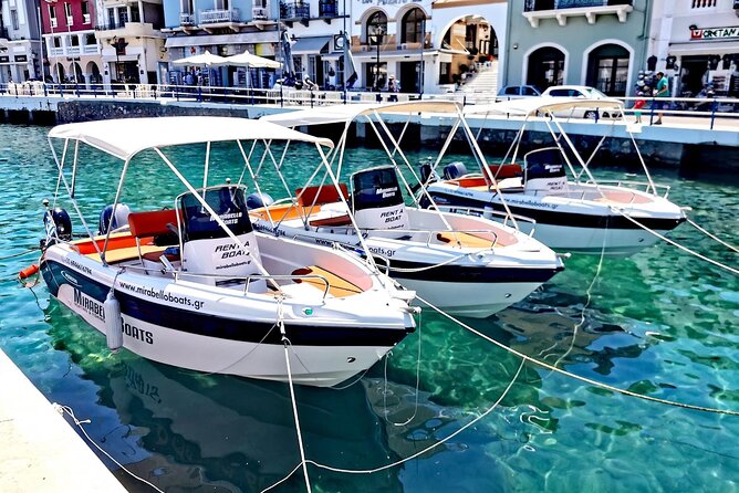 Agios Nikolaos - Elounda 4 hour tour with Skipper - Spinalonga island from the water: 2 hours with fortress views