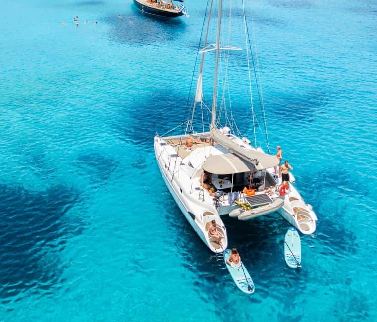 Agios Nikolaos: Spinalonga and Kolokytha Catamaran with Meal - Time on the Water vs. Time in Port