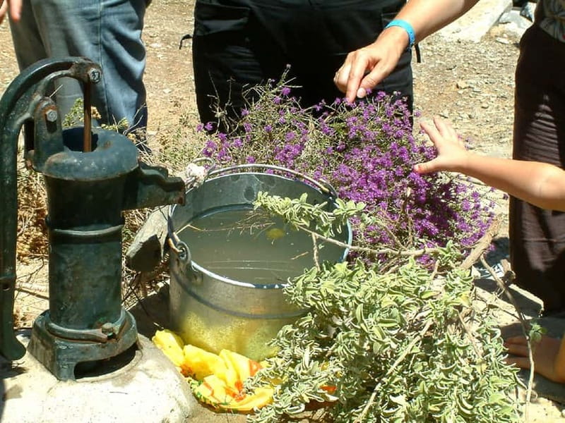 Agios Nikolaos: Thripti Mountain Villages Jeep Tour w/Lunch - Afentis summit at 850 m, with views over two seas