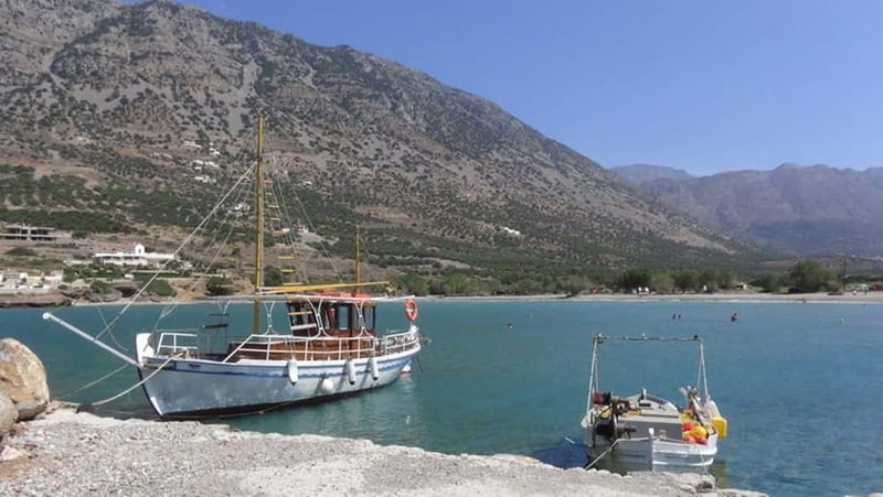 Agios Nikolaos: Thripti Mountain Villages Jeep Tour w/Lunch - Tholos swim stop: crystal-clear water and a final reset