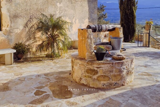 All Inclusive Full-day Private Tour of Crete Villages from Chania - Winery Dourakis: five glasses of wine and lunch with Cretan flavors