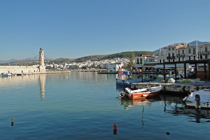 An audio tour of Rethymno: From Ancient Greece to modern times - The route flow: Egyptian Lighthouse to Venetian Harbour and beyond