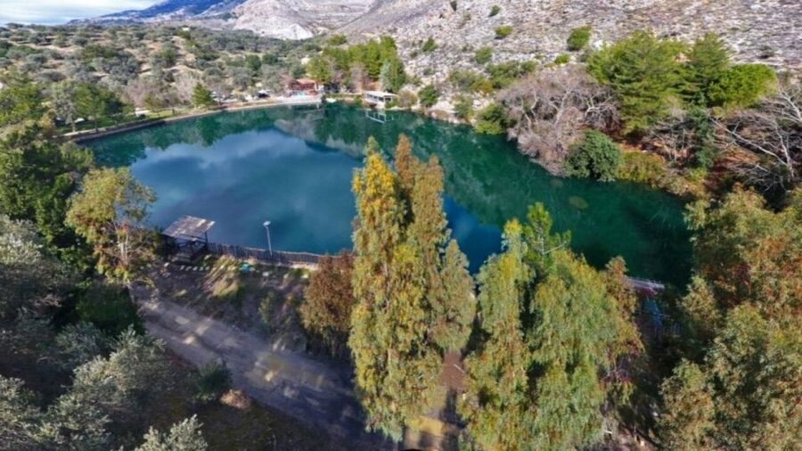 Archaeological and Natural Beauties of South Central Crete - Zaros, Byzantine monasteries, springs, and trout at Lake Votomos