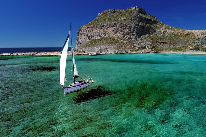Balos Beach and Gramvousa island shared group Sailing Cruise - Gramvousa Fortress history: Venetians, Arabians, and 1825