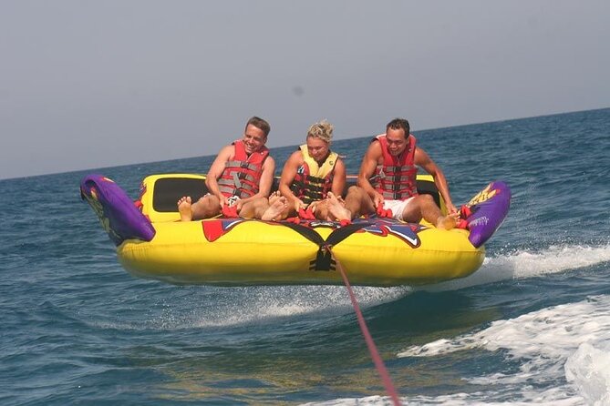 Banana Watersport Activity on the Beach at Rethymno - Rethymno main beach, Sofokli Venizelou meeting point, and quick back-to-life timing