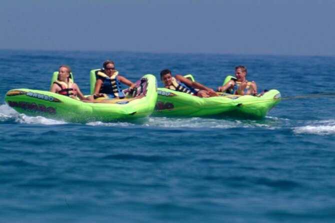 Banana Watersport Activity on the Beach at Rethymno - Timing can shift up to 30 minutes, so build buffer into your beach plan