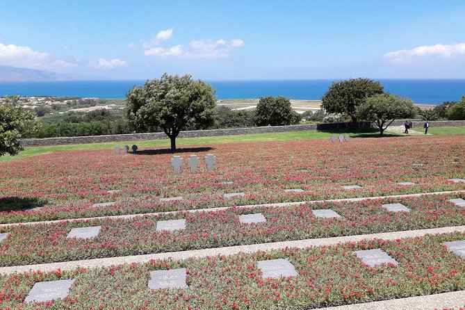 Battle of Crete WW2 Private Tour (price per group of 6) - Stop 1: Souda Bay War Cemetery and the 42nd Street Memorial