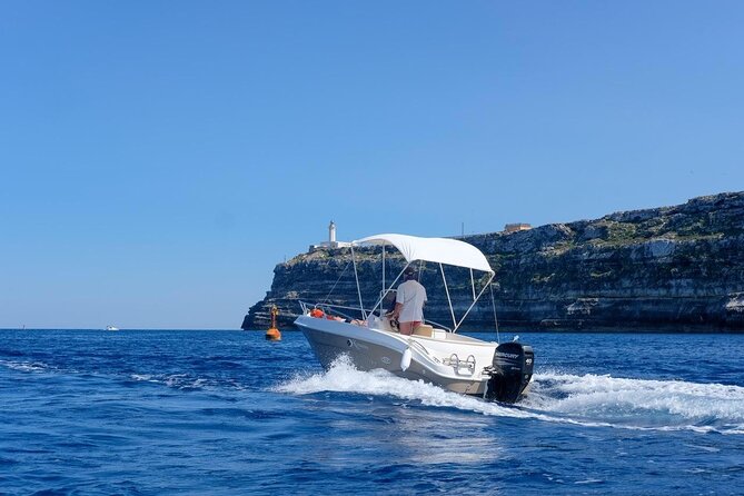 BOAT RENTAL per Hour from Hersonissos Crete - Food, drinks, and the cool-box reality