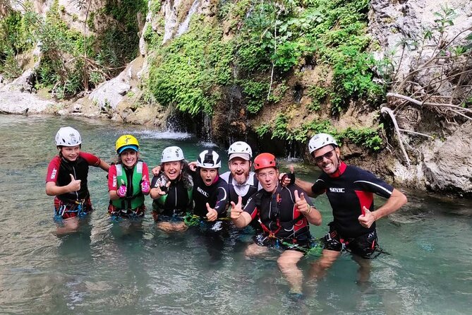 Canyoning in the water - Kourtaliotiko Gorge - What You Should Wear: Wet Everything, Smart Shoe Choice
