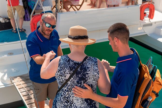 Chania: Afternoon Catamaran trip - Dinner, Drinks & Sunset - Sailing Toward Agioi Theodoroi: The Calm Hour