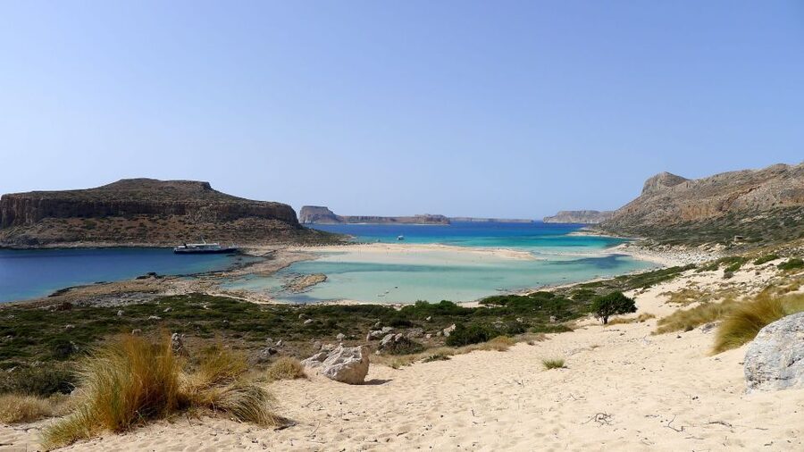 Chania/Almyrida: Balos Gramvousa Day Trip with Boat Ticket - Getting to Kissamos port in air-conditioned comfort