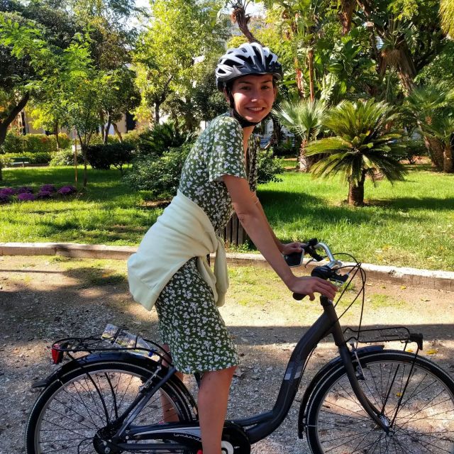 Chania Alternative Sunset Bike Tour - Historic landmarks beyond the walls: clock, barracks, garden, and court