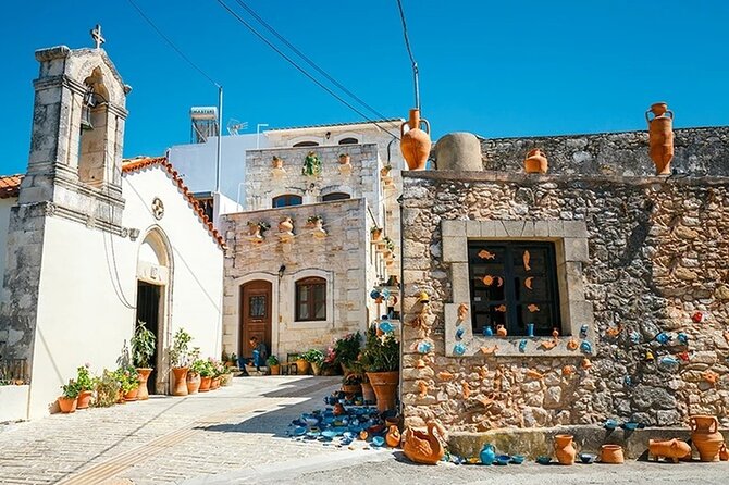 Chania Areas Day Trip Arkadi Margarites and Rethymno City Tour - Stop 2: Margarites Pottery Village, Where Tradition Still Has Hands
