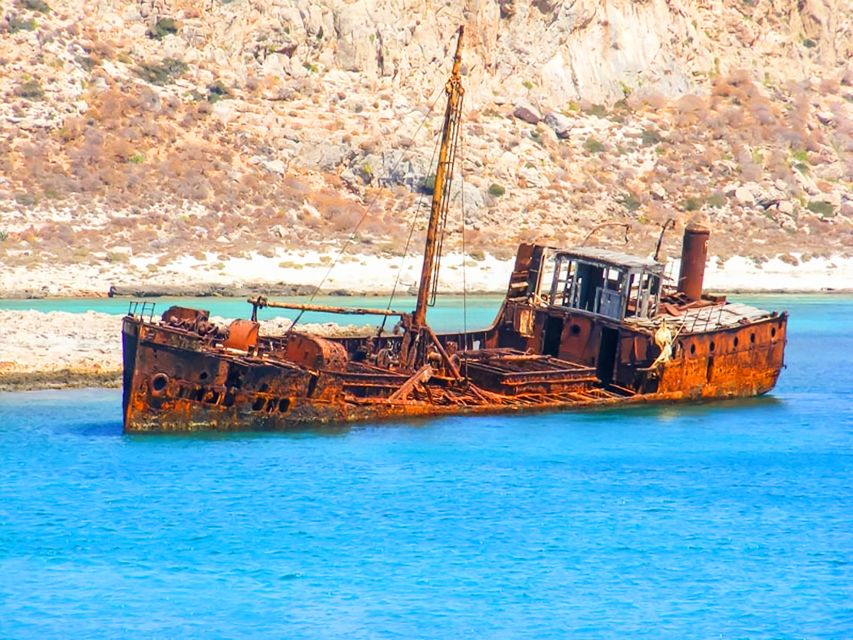 Chania Areas/Kalyves:Gramvousa Island & Balos,Boat Tkt Extra - Gramvousa Island: fortress climb for the big reward