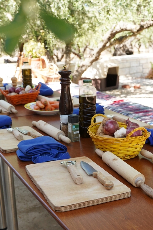 Chania: Authentic Cooking Class - Kalitsounia Dough Work, Cheese, and Wild Greens
