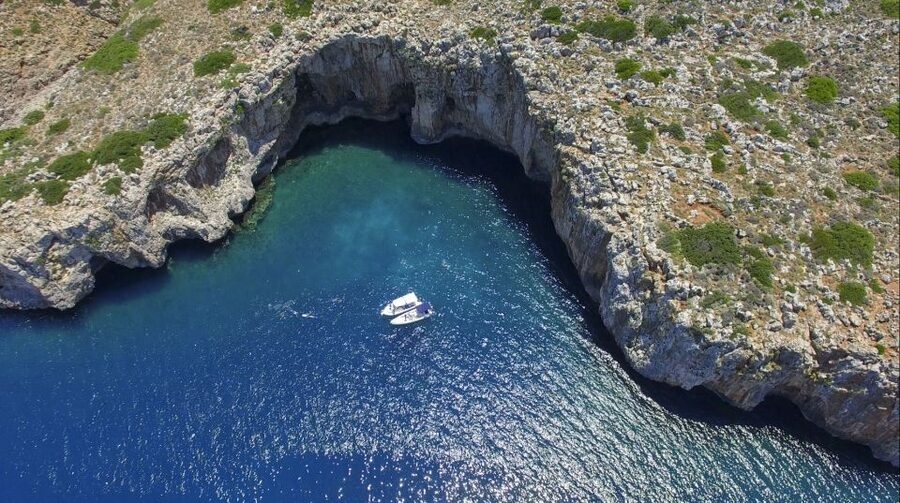Chania: Boat Trip with Guided Snorkeling & Stand-Up Paddling - Stand-up paddleboarding: learning balance without ego