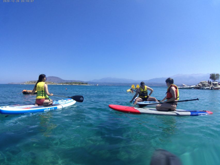 Chania: Boat Trip with Guided Snorkeling & Stand-Up Paddling - What the crew provides on board (and what you should bring)