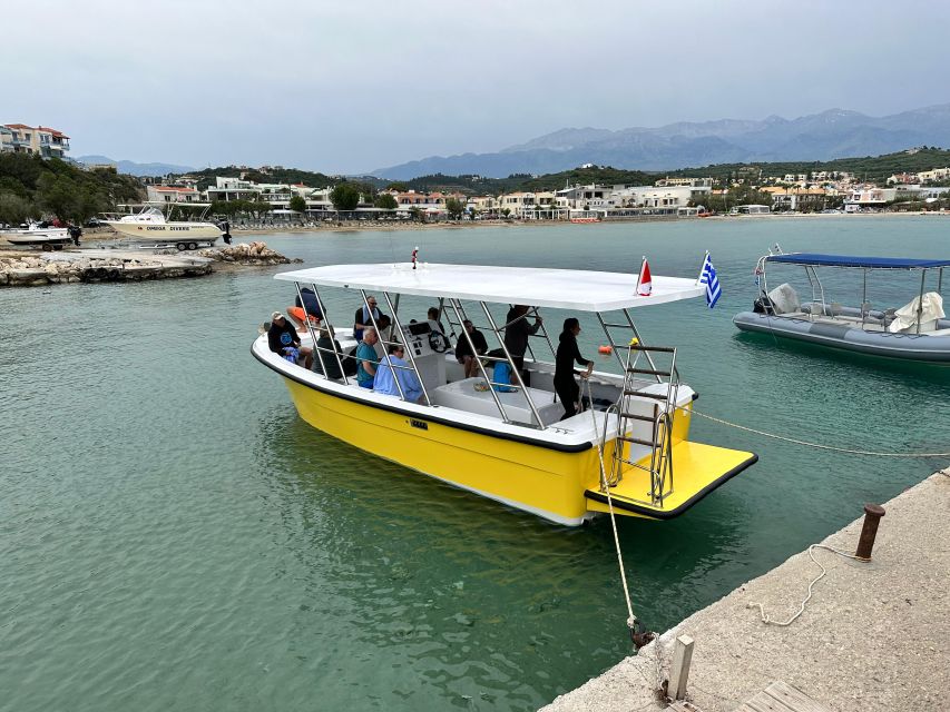 Chania: Boat Trip with Guided Snorkeling & Stand-Up Paddling - Hotel pickup in Chania, then a straightforward ride to Almyrida