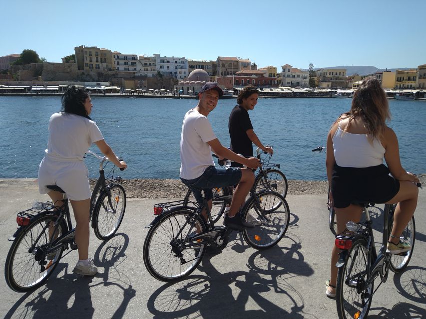 Chania: City Highlights Small Group Bike Tour - Byzantine Walls and the Shift into Old Town Texture