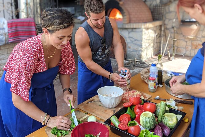 Chania Cooking Class-The Authentic Enjoy traditional Cretan meal - Wine, pacing, and how much work you really do