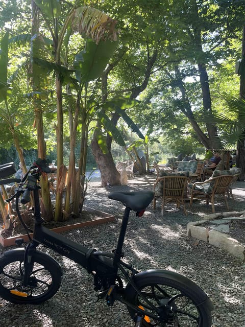 Chania Ebike Eco-Long Tour + Traditional Snack - Cycling through Galatas, citrus groves, and village life