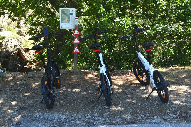 Chania Ebike Fit Tour with traditional snack - How the pickup, van ride, and small-group flow work