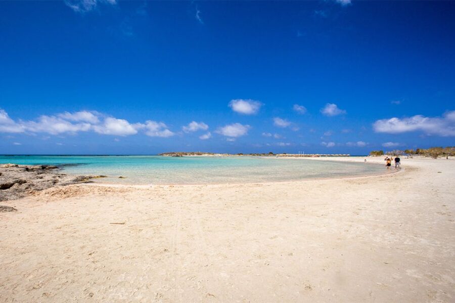 Chania: Elafonisi and Milia Mountain with Loungers and Lunch - Milia Mountain Retreat: lunch with local flavors in a restored 17th-century setting