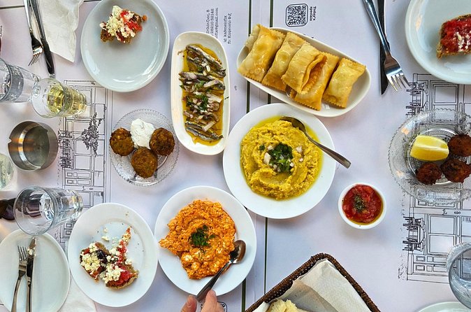 Chania: Evening Feasts A Journey through Cretan Flavors Food Tour - The mezze dinner at a traditional taverna