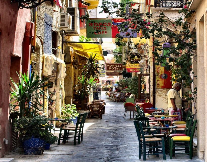 Chania Evening Tour From Rethymno - Old Town guided walk: Venetian mansions, Ottoman touches, and the lane-by-lane story