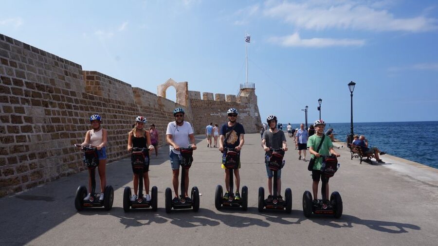 Chania Exploration Segway Tour - The training moment: how you get comfortable fast