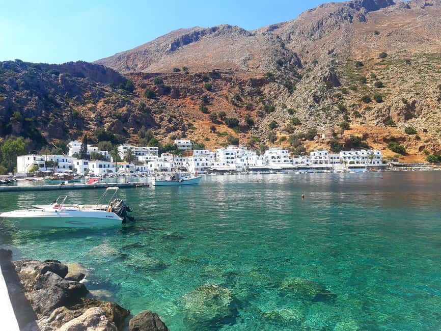 Chania: Loutro & Sweet Water Private SUV Tour - From Chania, You Trade Road Noise for Coastal Calm