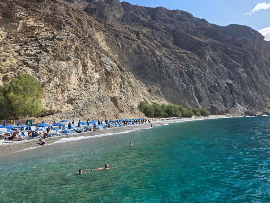 Chania: Loutro & Sweet Water Private SUV Tour - The White Mountains Drive and the Imbros Gorge Photo Stop