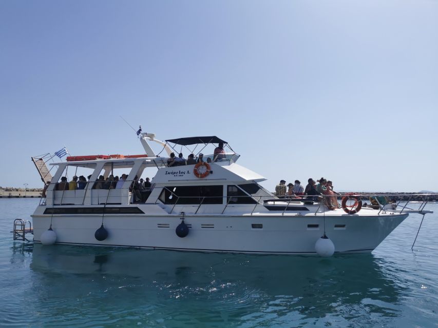 Chania: Menies Beach & Chironisia Bay Cruise with Snorkeling - Short Cruise Break on the Rodopou Coast