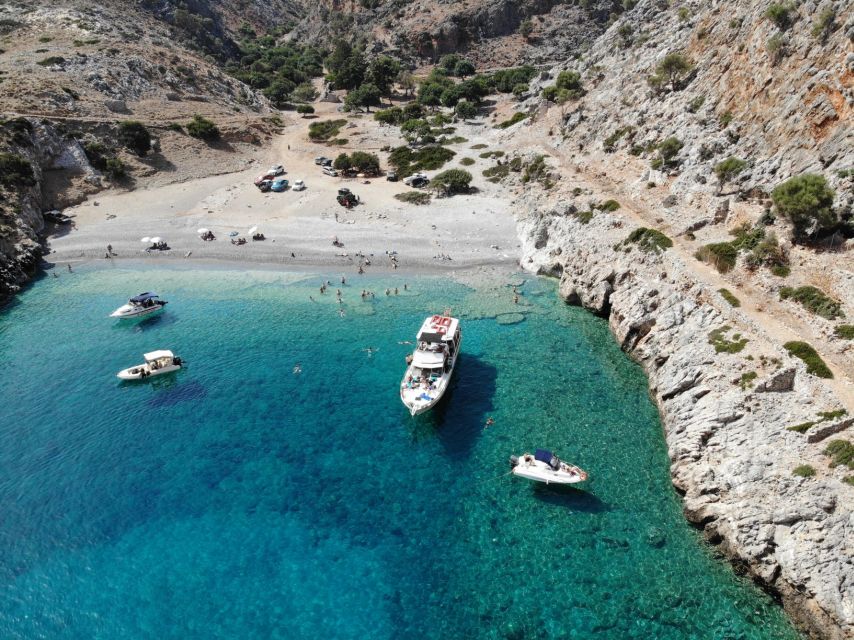 Chania: Menies Beach & Chironisia Bay Cruise with Snorkeling - The Rodopou Peninsula Cruise: Quick Sails, Big Sea Views