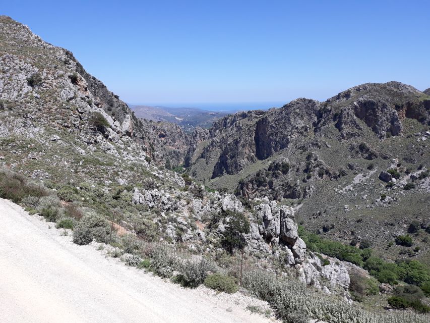 Chania: Milia Mountain Tour w/Lunch Olive Oil/Wine Tastings - Topolia Gorge on the return: wild views without extra effort