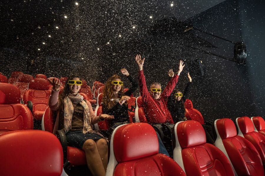 Chania: Minoan's World 9D Experience - 9D Cinema: Moving Chairs and Weather in the Room