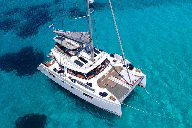 Chania: Morning Catamaran Cruise with Premium Lunch & Drinks - The 1-hour cruise: choose your sun spot before everyone crowds in