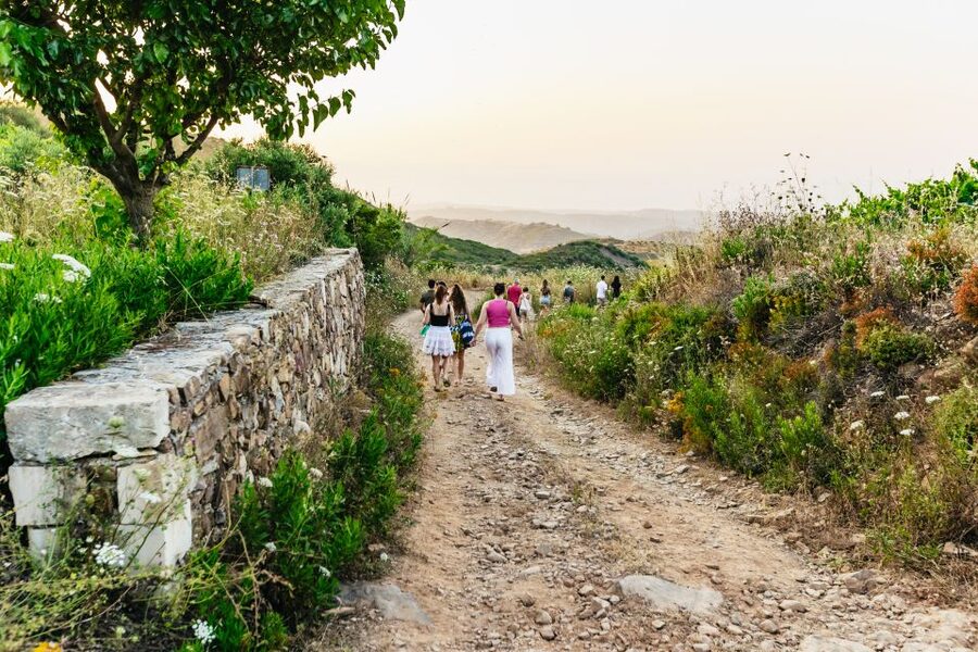 Chania: Off-Road Tour at Sunset - Skonizo hilltop sunset: the main event viewpoint