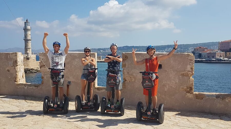 Chania: Old City & Venetian Harbor Discovery on Segways - Getting oriented: learning the Segway without stress