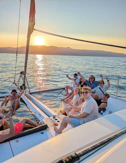Chania Old Port:Luxury Sunset Catamaran Cruise with Prosecco - Quick hits before you book
