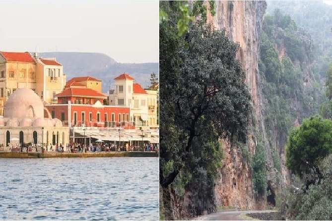 Chania old town, mountains, restaurant Private Tour (group of 6) - The old harbor loop: Lighthouse, Firka Fortress, and a quick Minoan stop