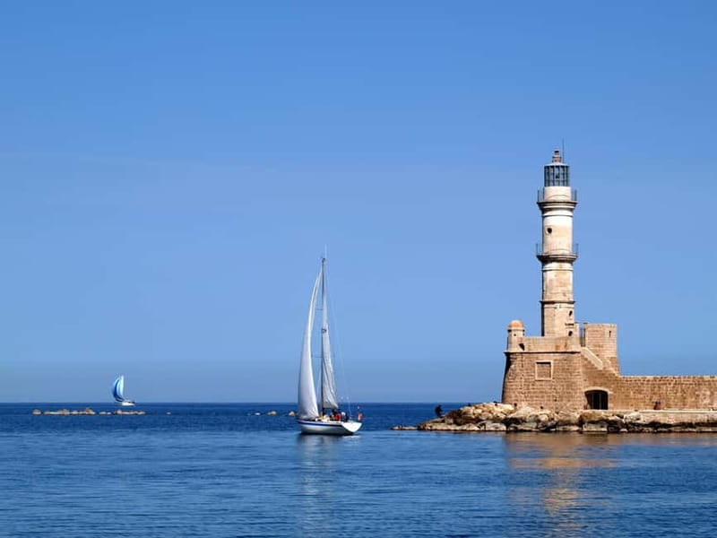 Chania Old Town: Vegetarian Food & Sightseeing Walking Tour - Old Venetian Harbour sightseeing for 2 hours, then you shift to lunch mode